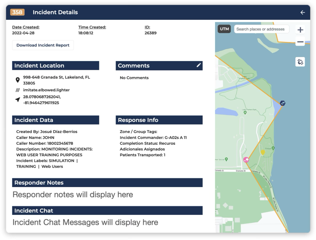 Monitoring Incidents – Trek Medics Documentation