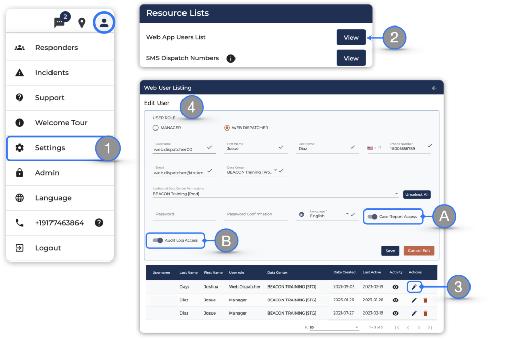 Setting Up Case Reports – Trek Medics Documentation
