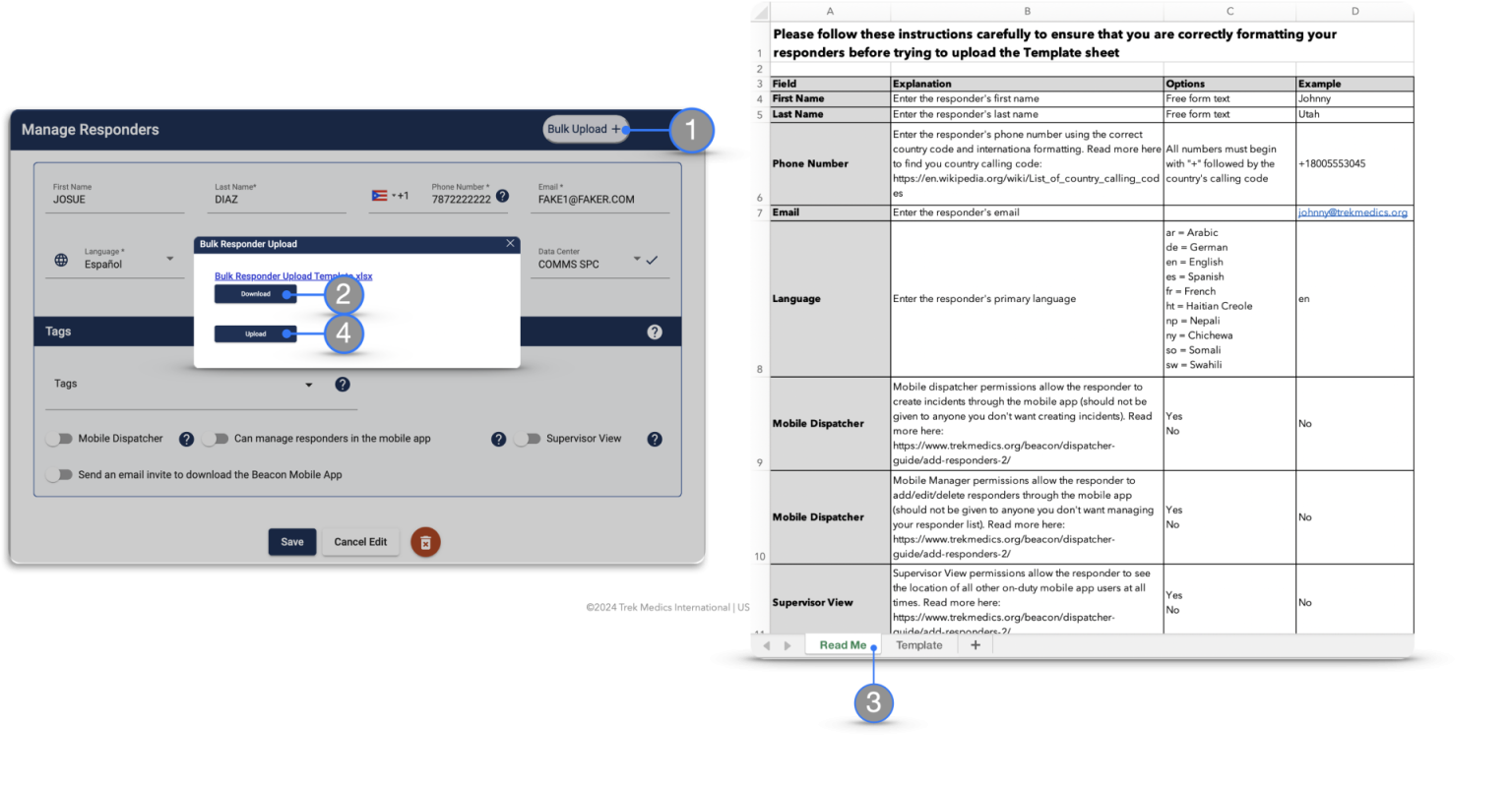 Agregar y Editar Respondedores – Trek Medics Documentation
