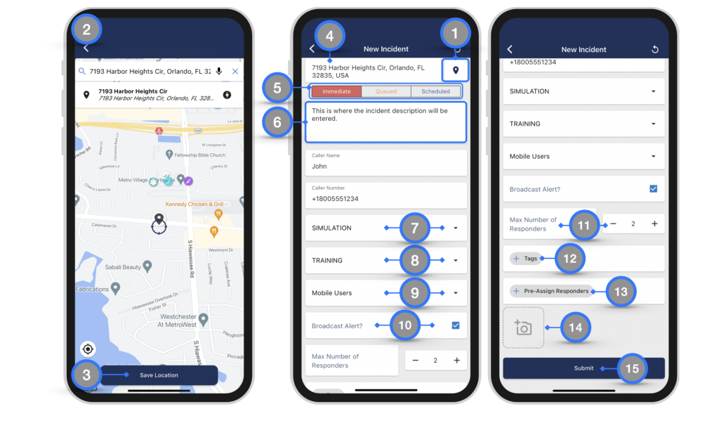 Create New Incidents – Trek Medics Documentation